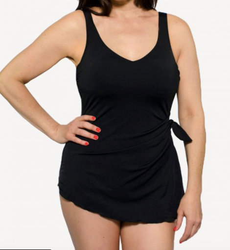 TYR Women's Polyester Sarong Front One Piece – Kazwear Swimwear