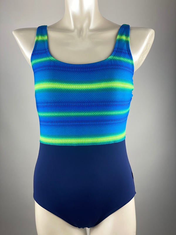 TYR D-Cup Printed Top 1pc with Adjustable Straps