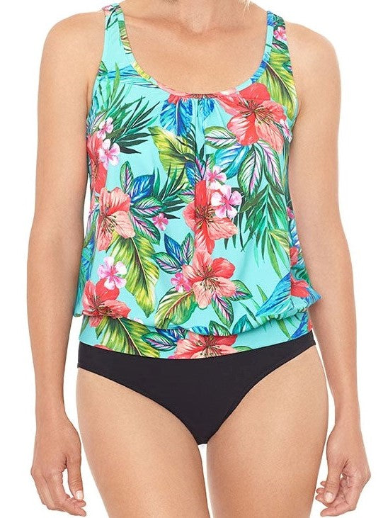 Penbrooke Taste of Tropics Blouson Tankini