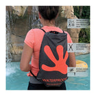 Geckobrands Waterproof  Drawstring Backpack