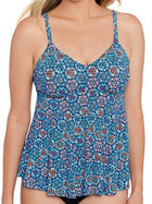 Shapesolver by Penbrooke M&M Flared Tankini Top